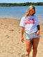 Bubble Letter USA Tee