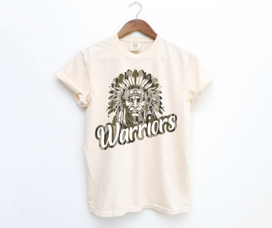 CAMO MASCOT OUTLINE TEE