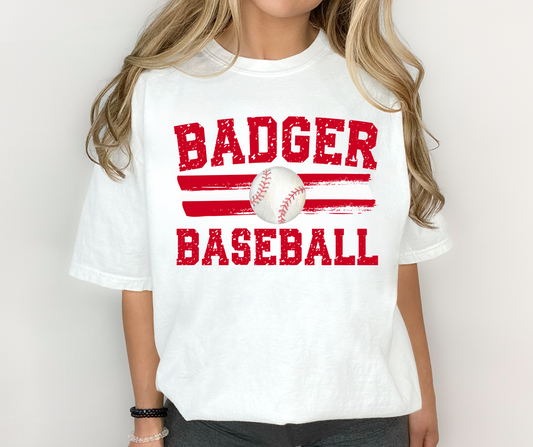 VINTAGE DISTRESSED BASEBALL TEE