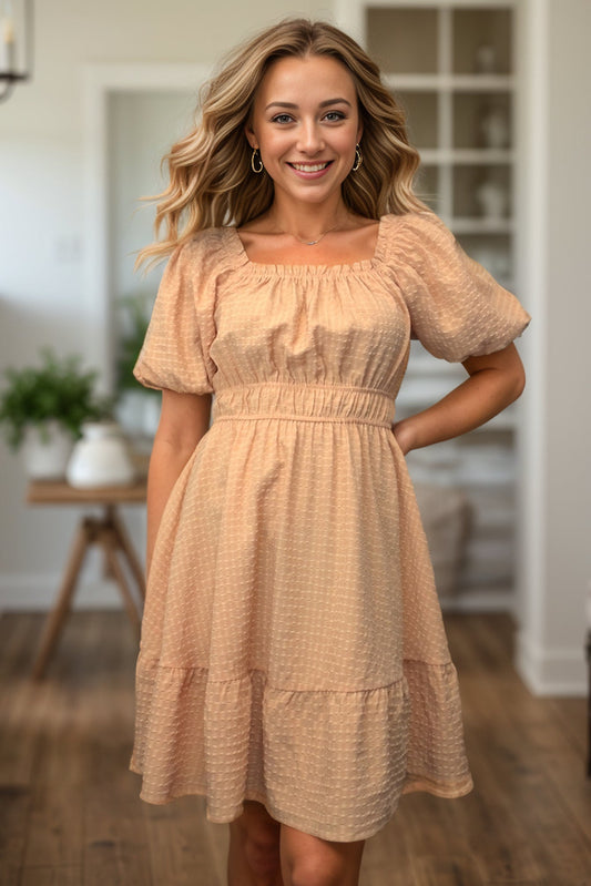 Nellie - Apricot Dress