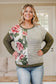 Tashawna Floral Pullover