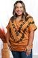 Tie Dyed in Rust - Top