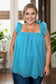 Tulle-ing Around - Sleeveless Top