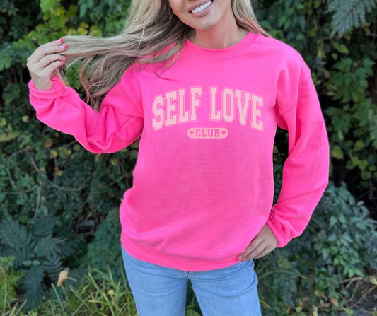 SELF LOVE CLUB SWEATSHIRT