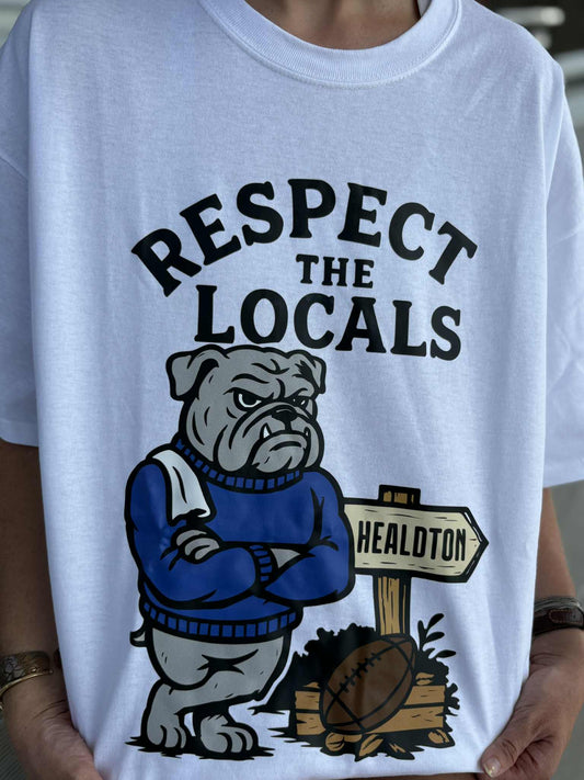 RESPECT THE LOCALS TEE