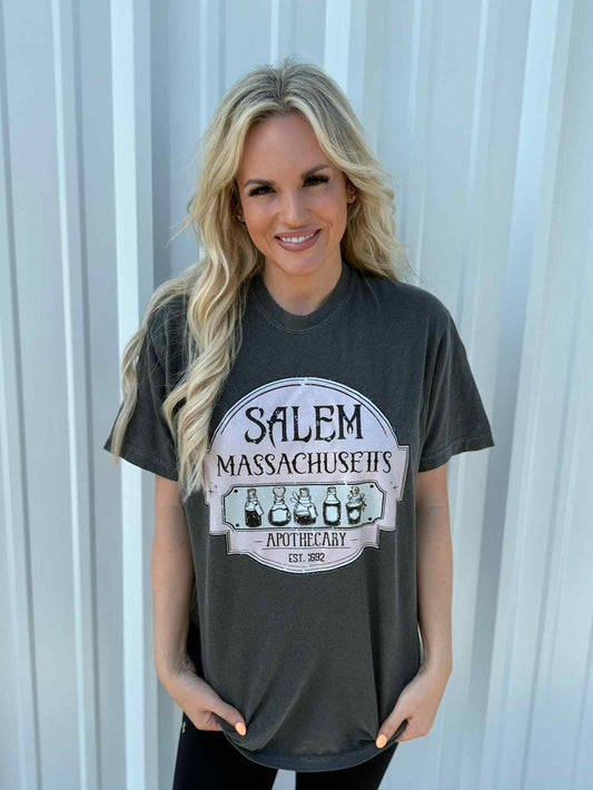 Salem Massachusetts Apothecary Tee