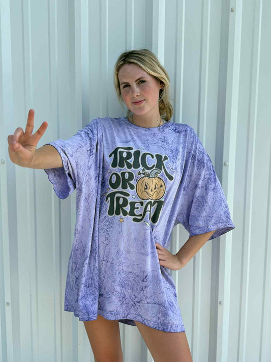 TRICK OR TREAT COLORBLAST TEE