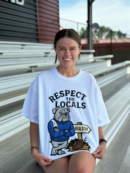 RESPECT THE LOCALS TEE