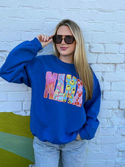 SWIRLY MAMA SWEATSHIRT