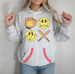 Baseball/Softball Grid Hoodie