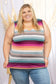 My Retro Rainbow Sleeveless Top