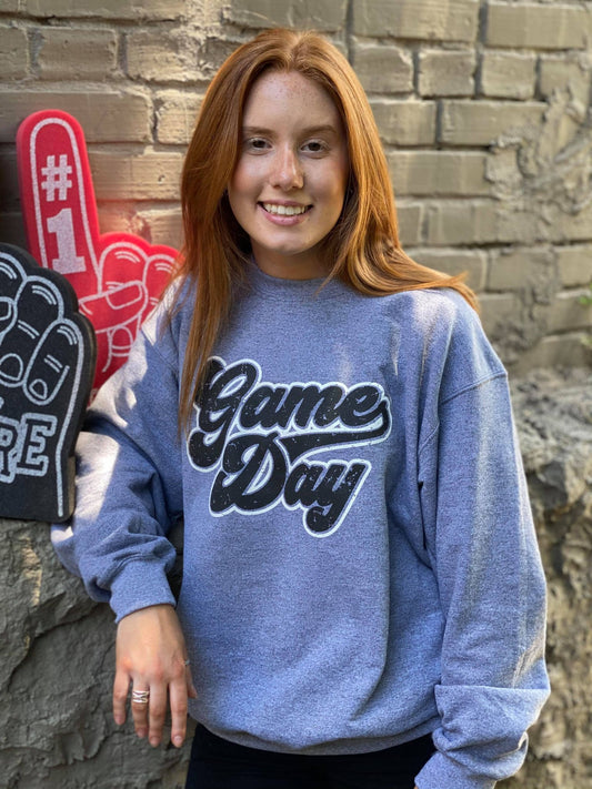 Game Day Sweatshirt-ask apparel wholesale