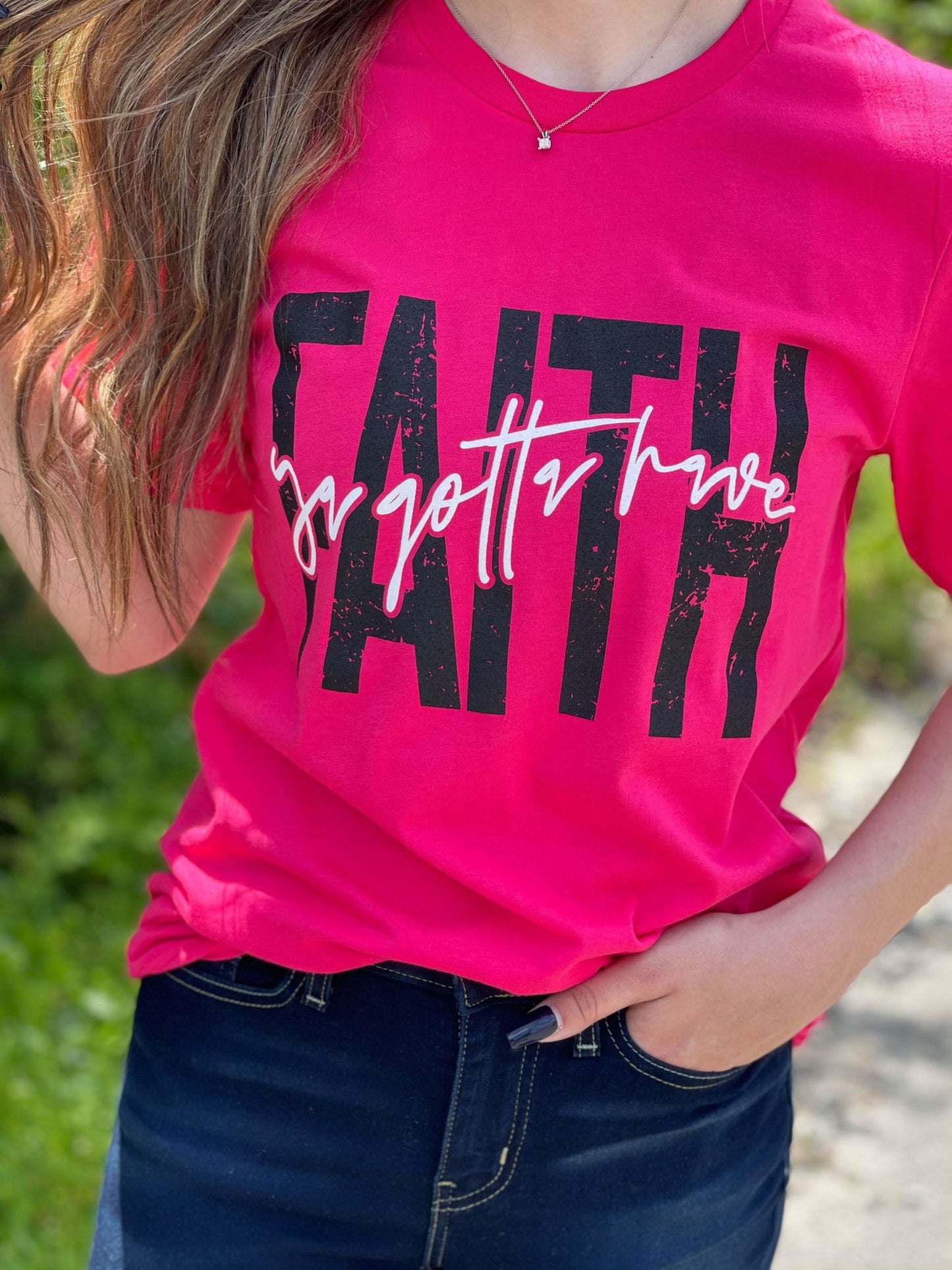 Gotta Have Faith Tee-ask apparel wholesale