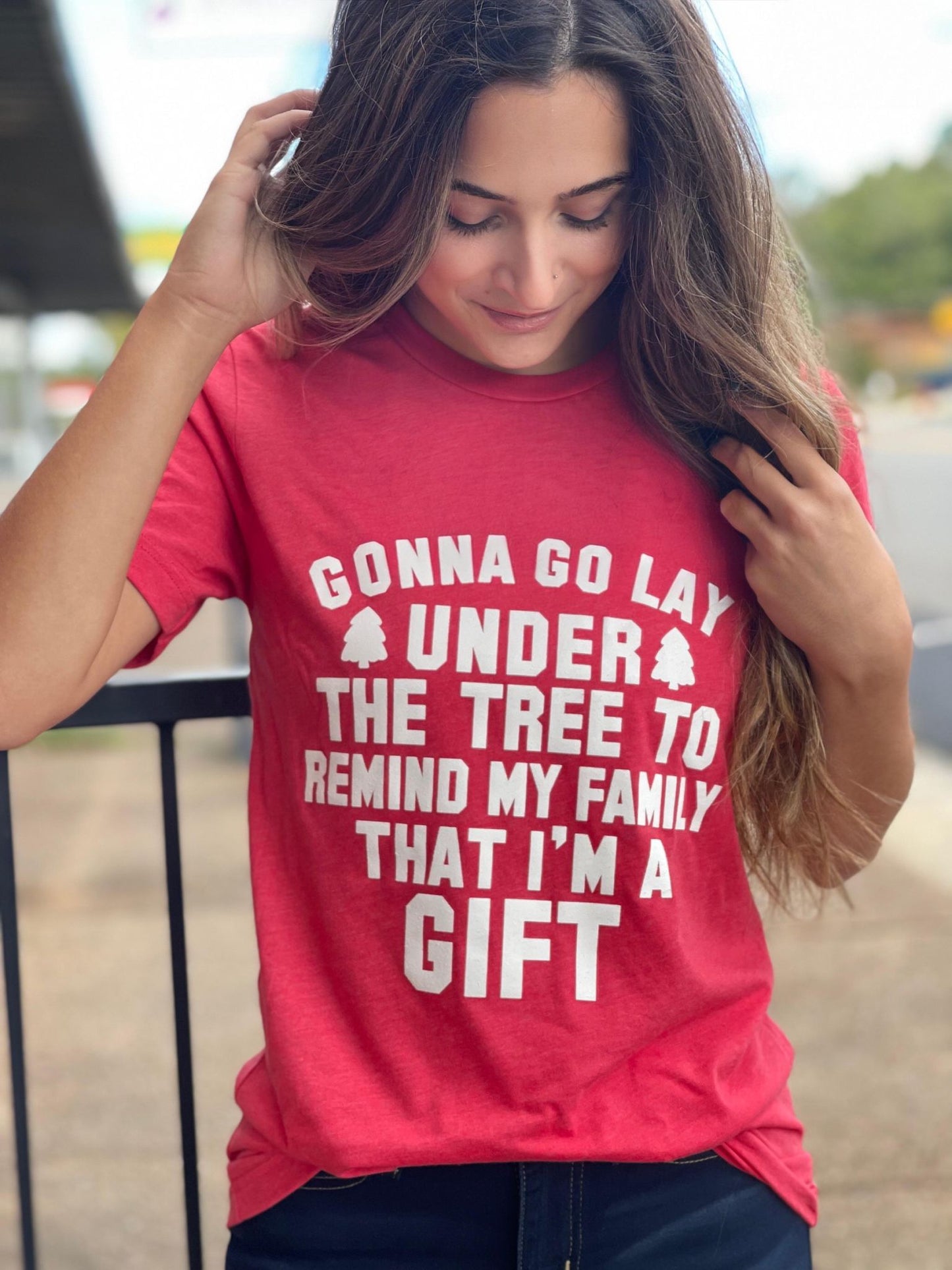 I'm A Gift Tee-ask apparel wholesale