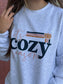 It's Cozy Season Sweatshirt-ask apparel wholesale