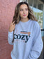 It's Cozy Season Sweatshirt-ask apparel wholesale