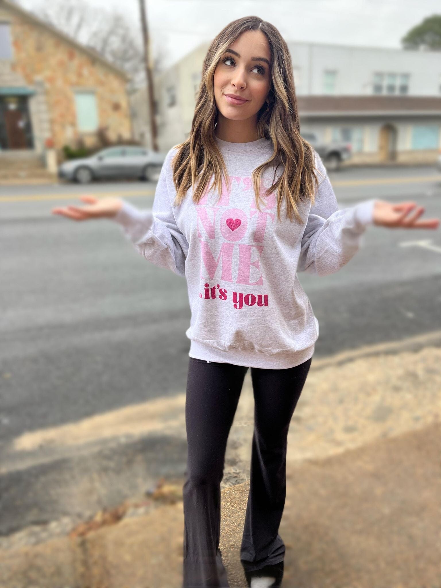 It's Not Me, It's You Sweatshirt-ask apparel wholesale