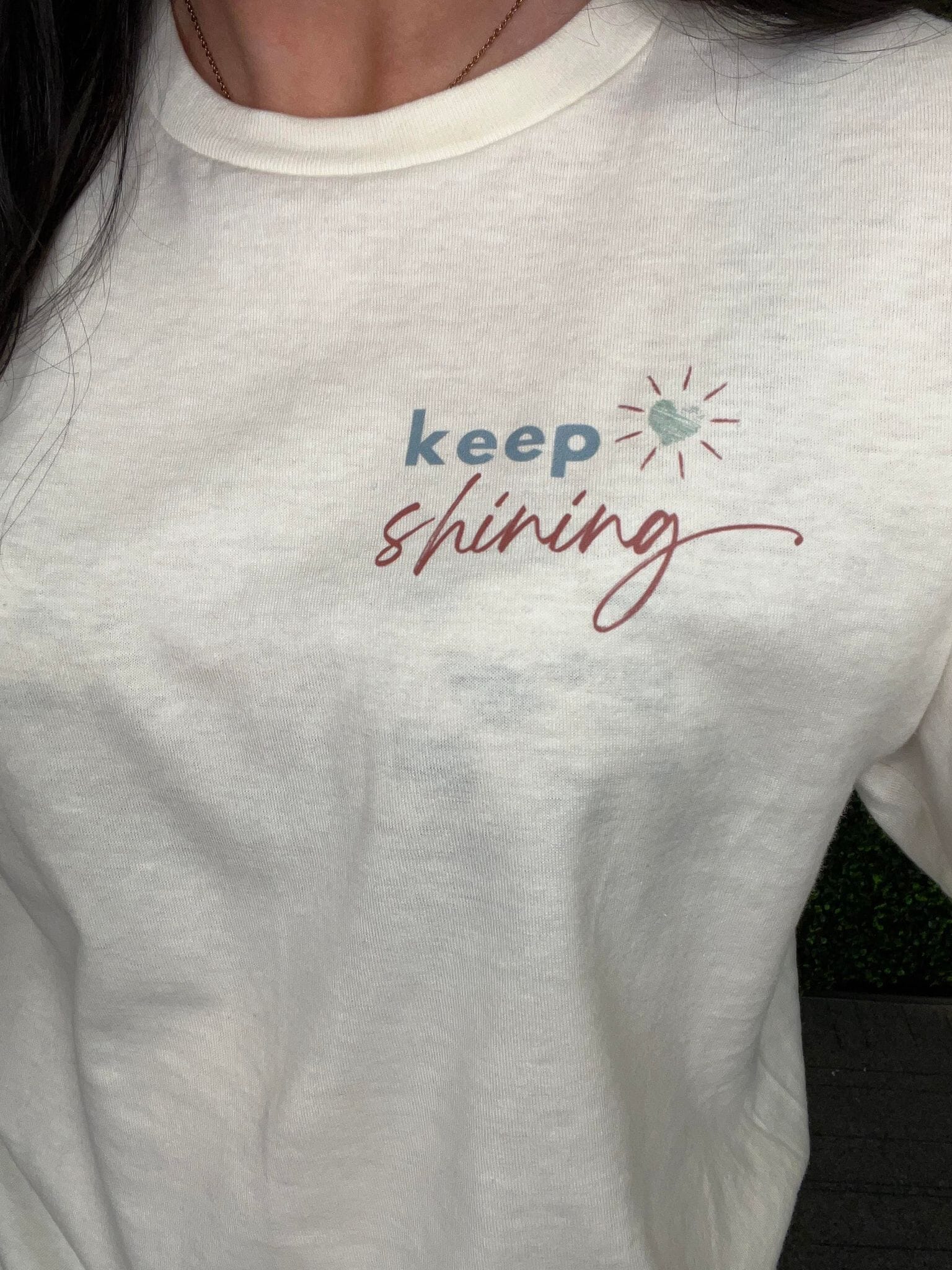 Keep Shining and Let Them Tee ask apparel wholesale 