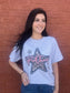 Leopard Star Custom Mascot Tee ask apparel wholesale 