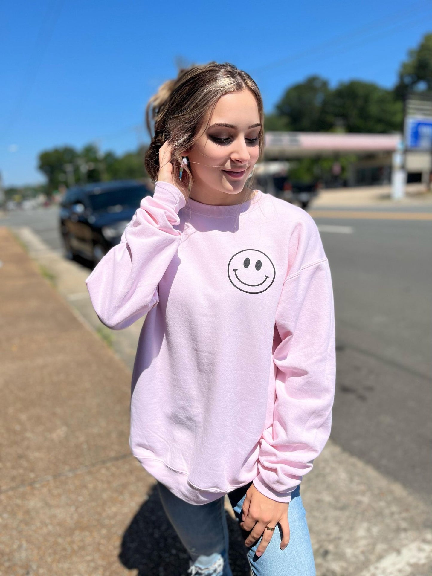 Lots of Love Sweatshirt-ask apparel wholesale