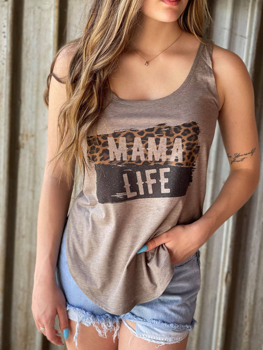 Mama Life Tank Top-ask apparel wholesale