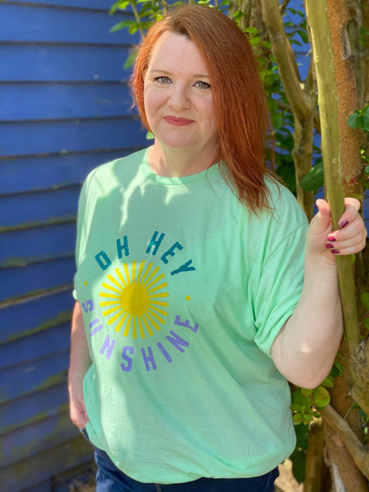 Oh Hey Sunshine Tee-ask apparel wholesale